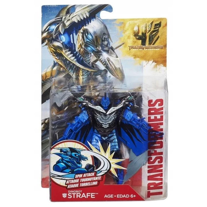 Фигурка Transformers Strafe 2в1, 14 см, Hasbro, трансформация в дракон, специална атака