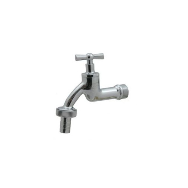 Robinet cernut, Goshe, 3/4", cromat, din alama