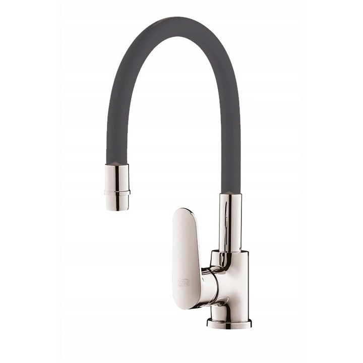 Mosogató csaptelep, Goshe, IBBIE, grafit, rugalmas, 35mm