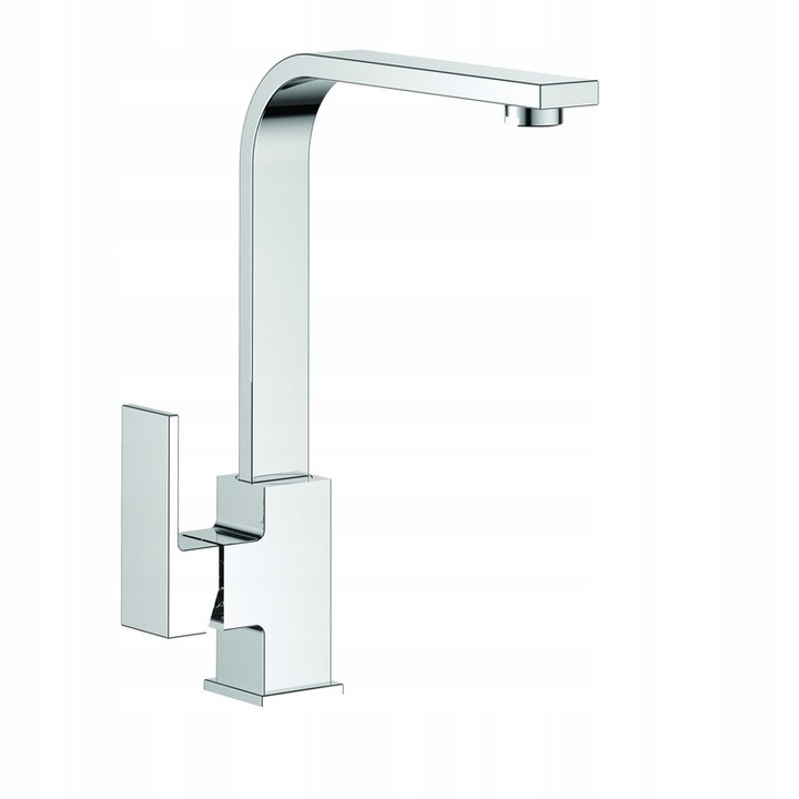 Goshe Nuria konyhai csaptelep, egykaros, króm, álló beépítésű, mozgatható kifolyócső