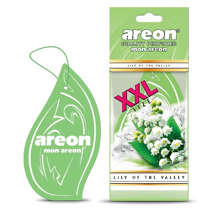 Odorizant auto tip card AREON Mon XXL Lily of the Valley