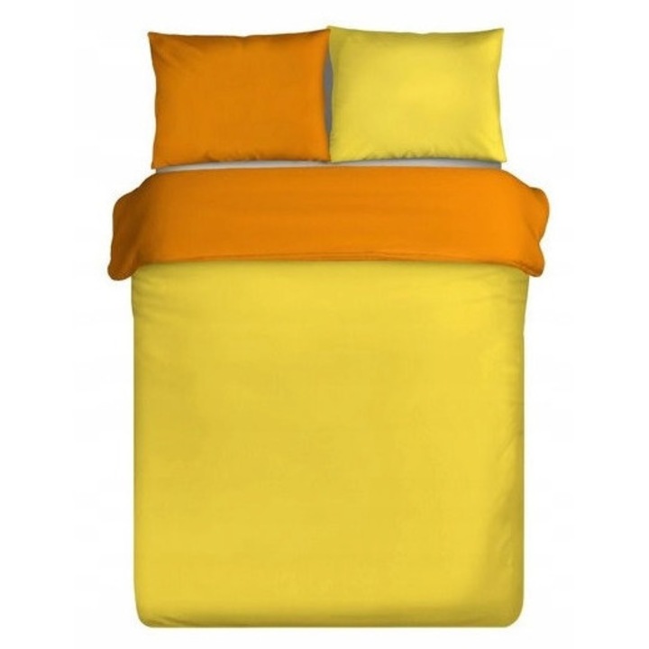 Ágynemű, Eurofirany, Nova, fekete-fehér kétszínű, 220x200cm, 1x paplanhuzat, 2x párnahuzat