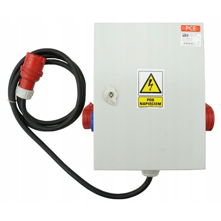 Електрическо табло, 400V 16A + 400V 32A + 6 x 230V 16A, IP44, 400x300x200mm