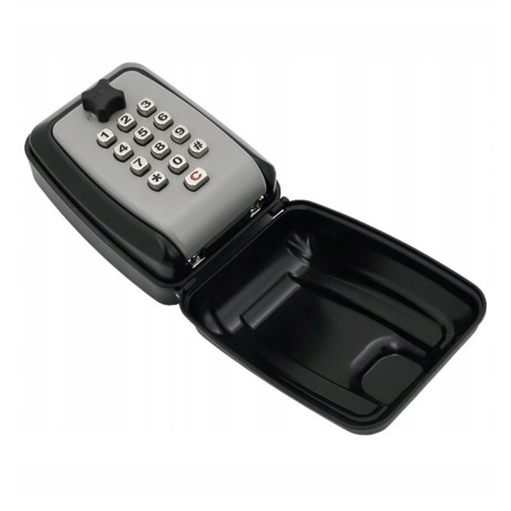 Seif mic de perete 120x90x5.5cm, cod de acces, rezistent la apa