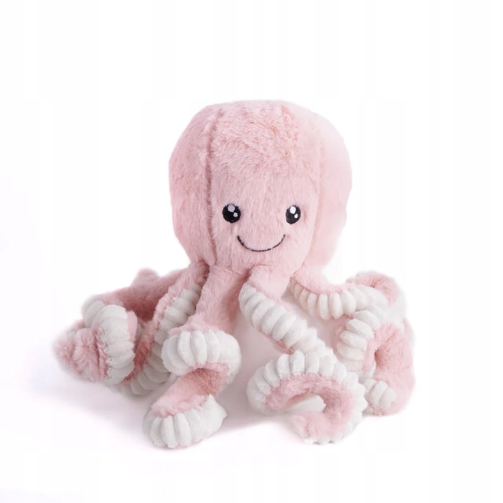 Pluszowa OSMIORNICA 60cm, Mis Gustaw, roz, jucarie de plus, certificat UE, marime mare