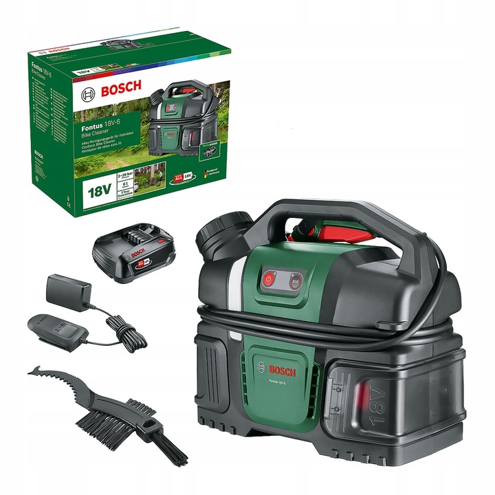 Акумулаторна водоструйка Bosch Fontus 18V-6 compact бяла 18V