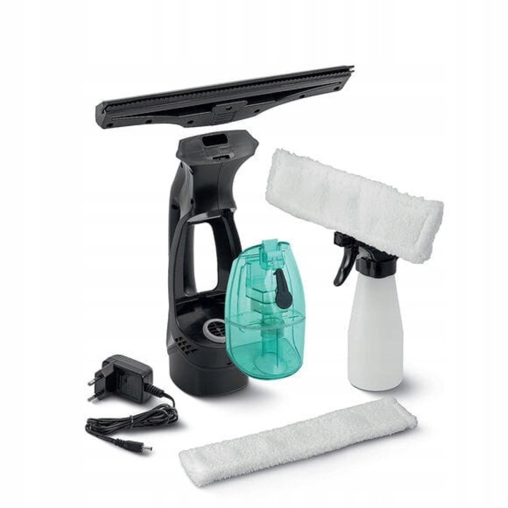 Aparat curatat de feronerie HOFFEN WC-5349, 20 W, 28 cm, neagra, set 5 elemente