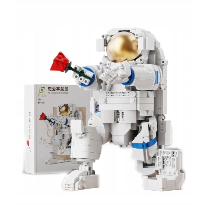 Комплект за конструиране астронавт, Coil, 900 части, 12,7x15,6x24,5см, многоцветен
