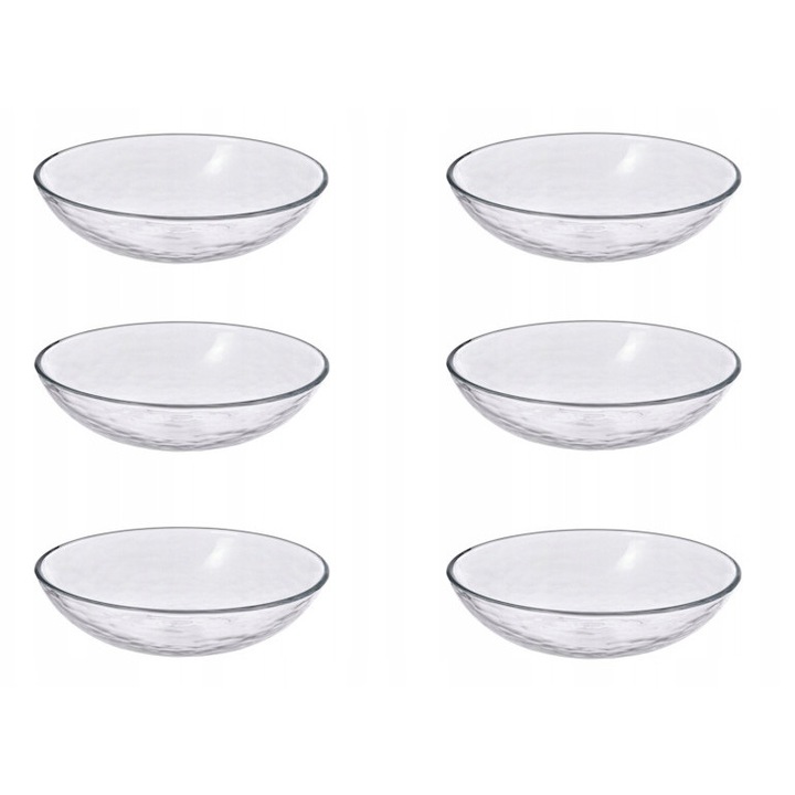 Комплект от 6 купи IKEA, прозрачно стъкло, 15x5см