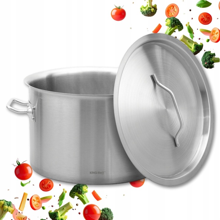 Garnet gastronomic KINGHoff KH-2024, 24L, otel inoxidabil, 36x24cm, cu capac
