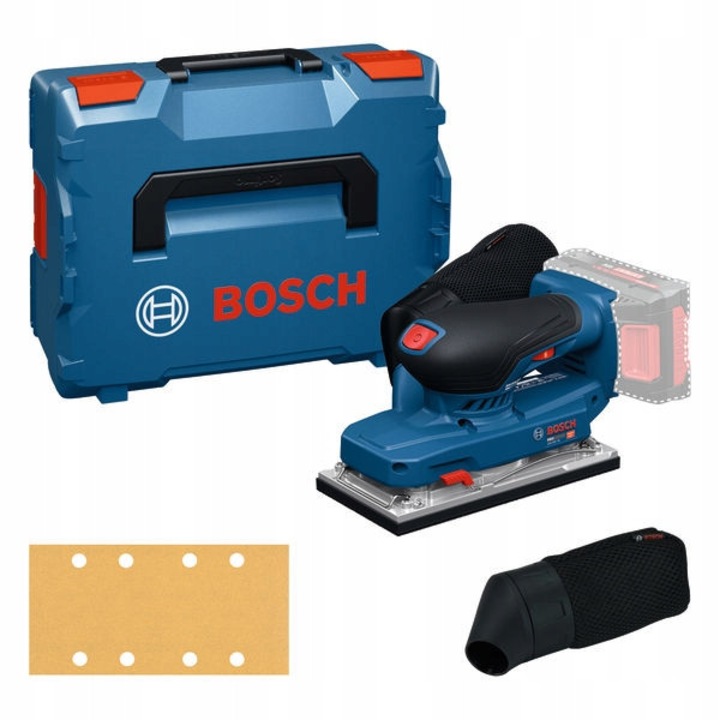 Slefuitor oscilant Bosch GSS 18V-18, set L-BOXX, 18V