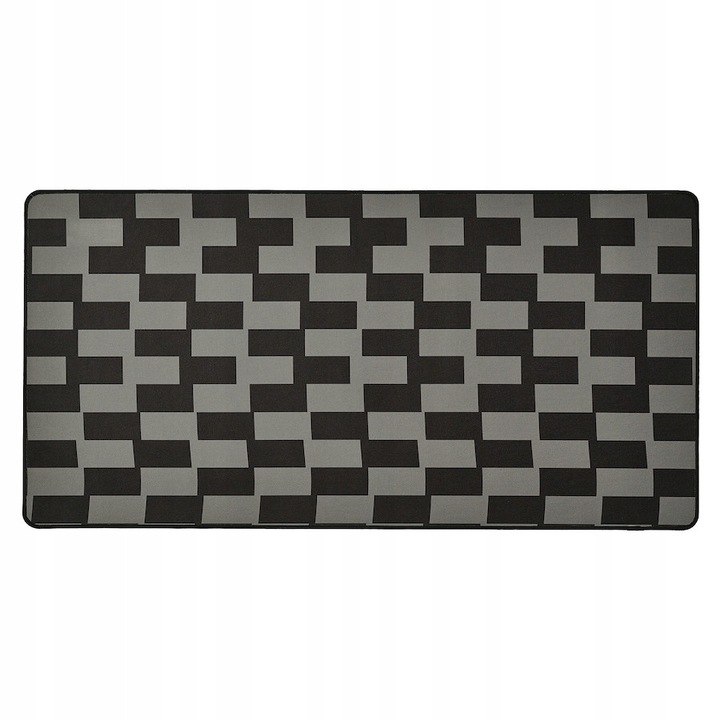 BLASKATA Mousepad gaming, negru/gri, 40x80 cm