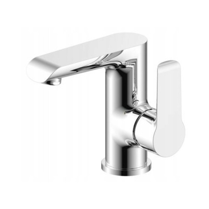 Sea-Horse Yo! mosdó csaptelep, króm, 13,6cm, álló beépítés, egykaros, lefolyó szelep nélkül