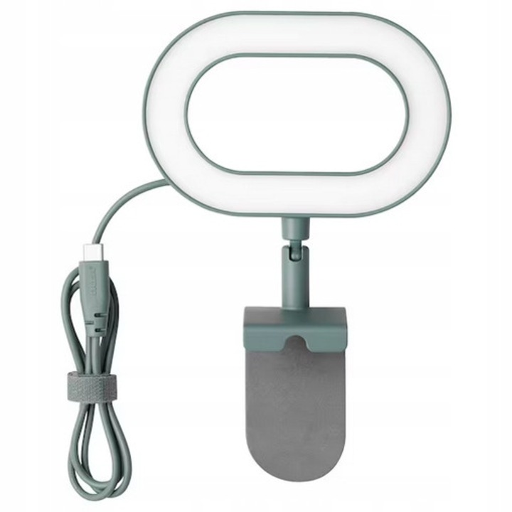Lampa LED USB C Stankregn, IKEA, 19x12cm, 55lm, szabályozható