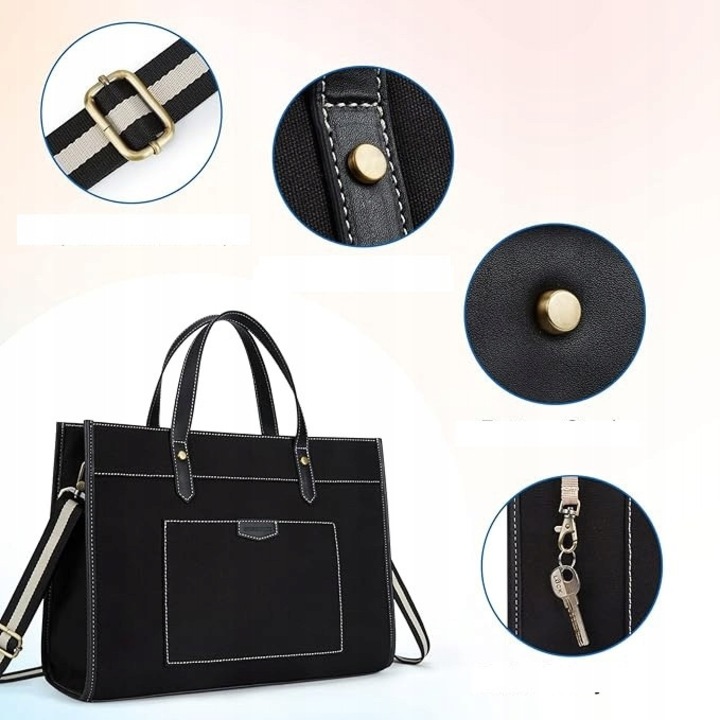 Geanta de umar pentru femei, mare, spatioasa, pentru birou sau universitate, multicolor