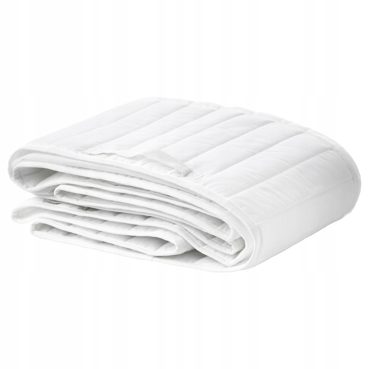 Protectie pentru patut, IKEA, alb, 60x120cm, 26cm inaltime, material reciclat