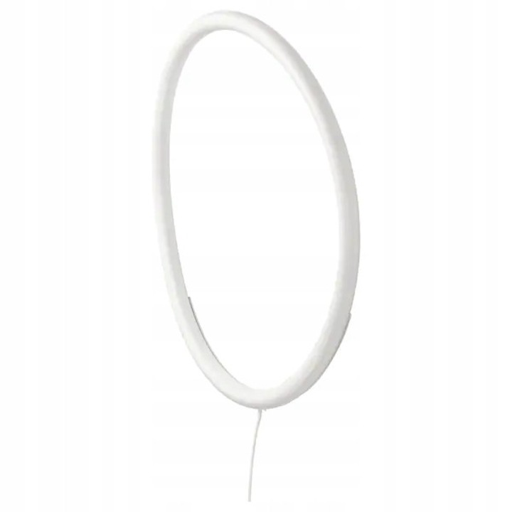 IKEA VARMBLIXT LED fali lámpa, fehér fém, 50cm, 3.8W, 330lm, 2m kábel