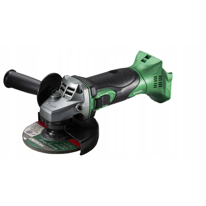 Polizor unghiular HiKOKI G18DSL2W4Z 18V 115mm, 0-9000 rpm, greutate 1,6 kg