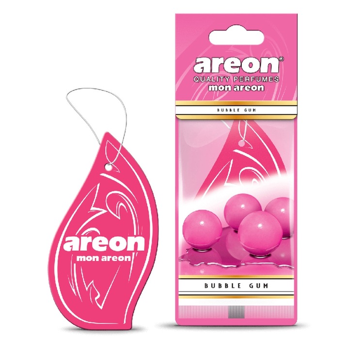 Odorizant auto tip card AREON Mon Areon Bubble Gum
