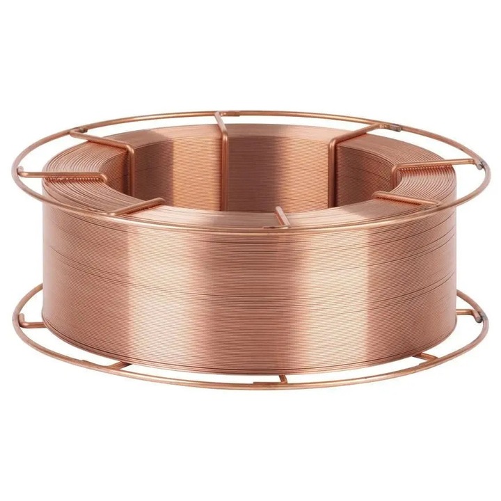 Drut spawalniczy 1,2mm 16kg SG2 pentru migomat, D200mm, utilizare in toate pozitiile de sudare