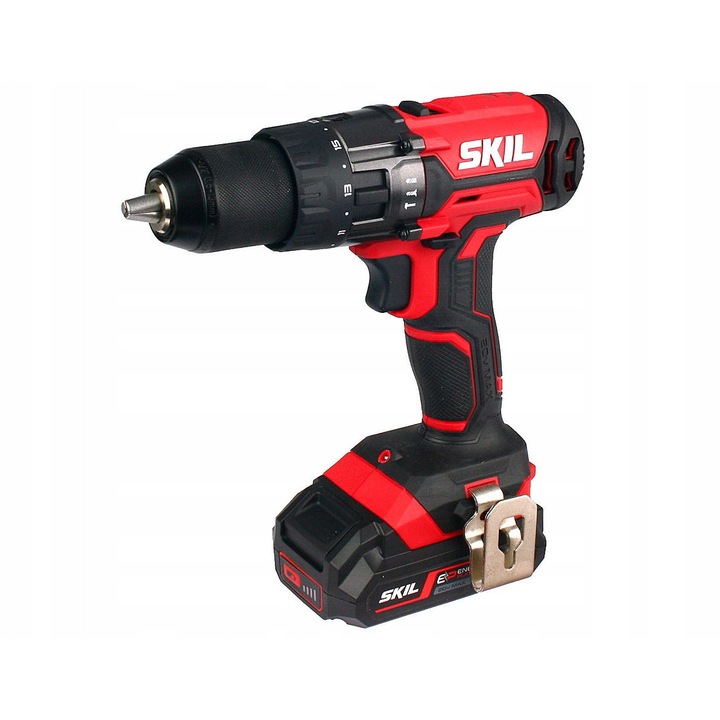 Aparat de gaurit si insurubat cu acumulator 20V, model 3020, 55Nm, 1x2,5Ah, SKIL