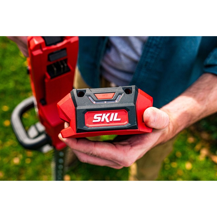 Incarcator digital 40V Auto PWRJUMP + acumulator 40V 2,5Ah PWRCORE SKIL