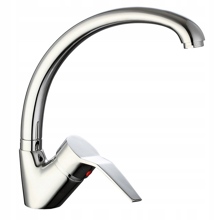 Liveno VESTO mosogató csaptelep, króm, 26cm, 1 kar, 40mm