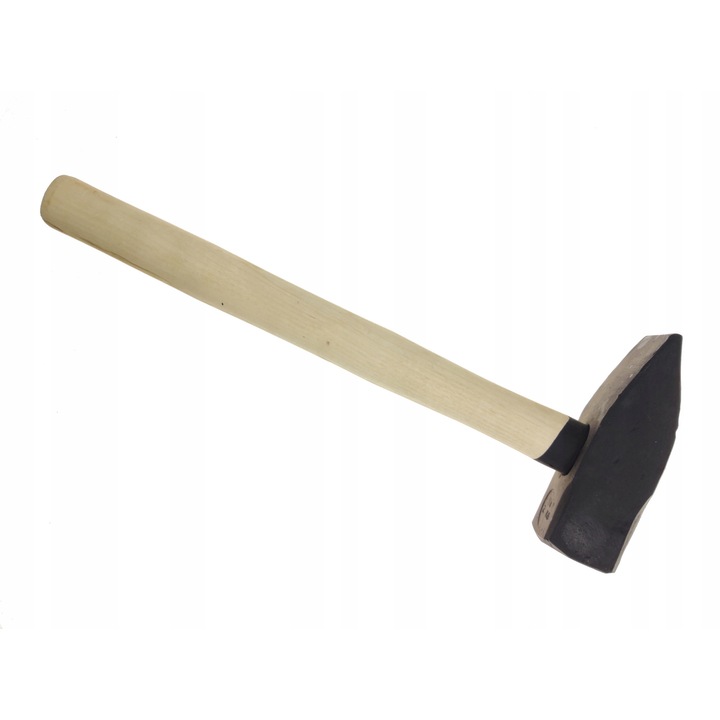 Mlotek slusarski 3kg, trzon bukowy, 60cm, set