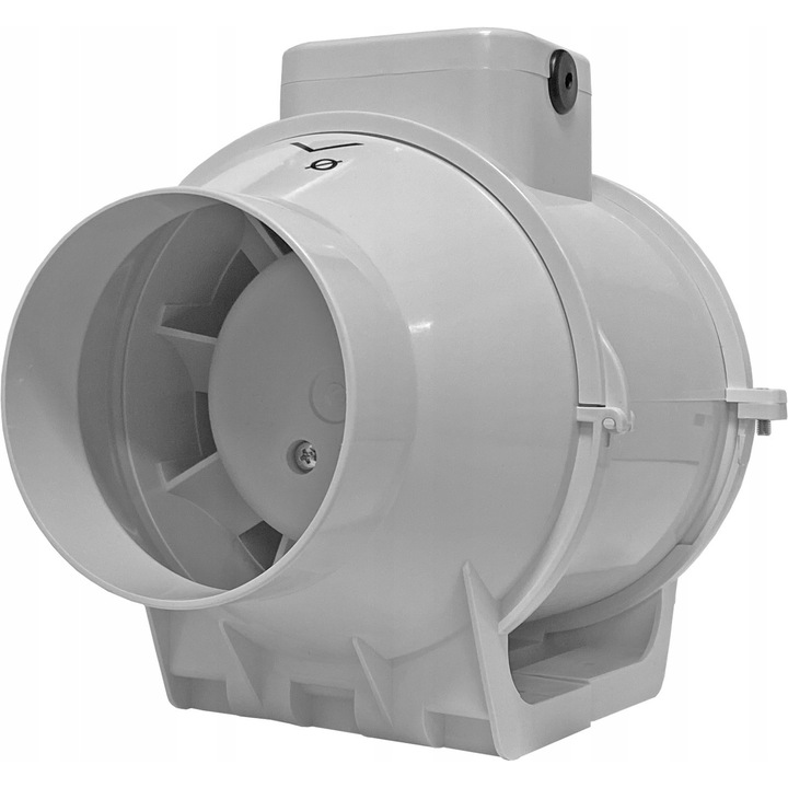 Канален вентилатор TB 100 S, 170m3/h, 97mm, 20W, 2 скорости, PVC