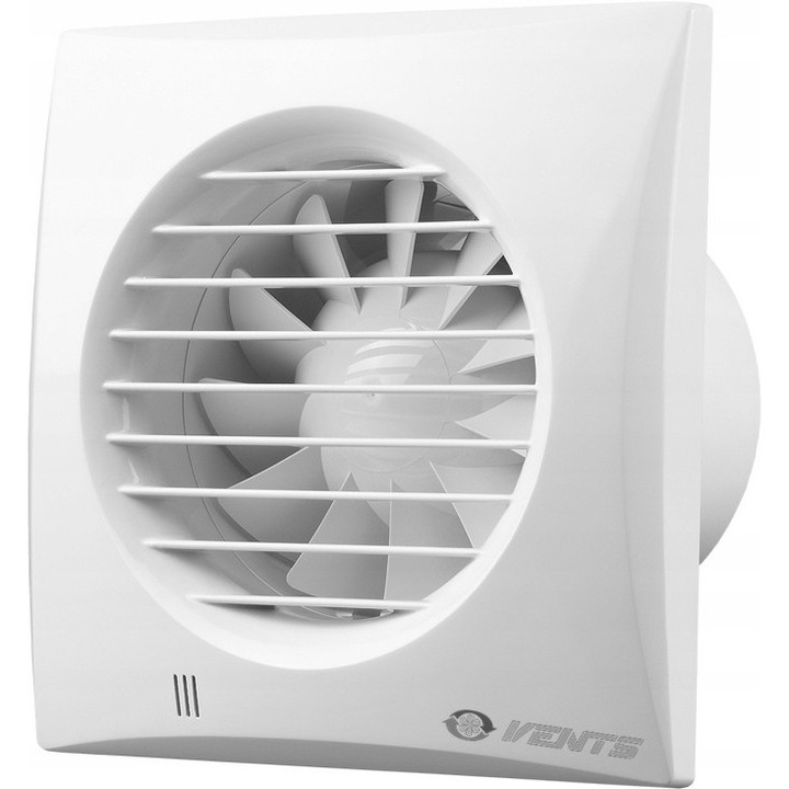 Vents Quiet Mild Duo 100 mennyezeti ventilátor, 60-90 m3/h, 22-25 dB(A), páraérzékelővel és időzítővel
