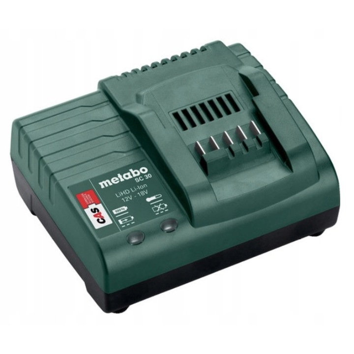 Incarcator Metabo SC 30, 12-18V, Li-Ion, functie de racire, timp de incarcare 30 minute
