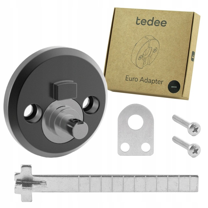 TEDEE adapter hengerhez, Gerda, grafit, 40-100mm