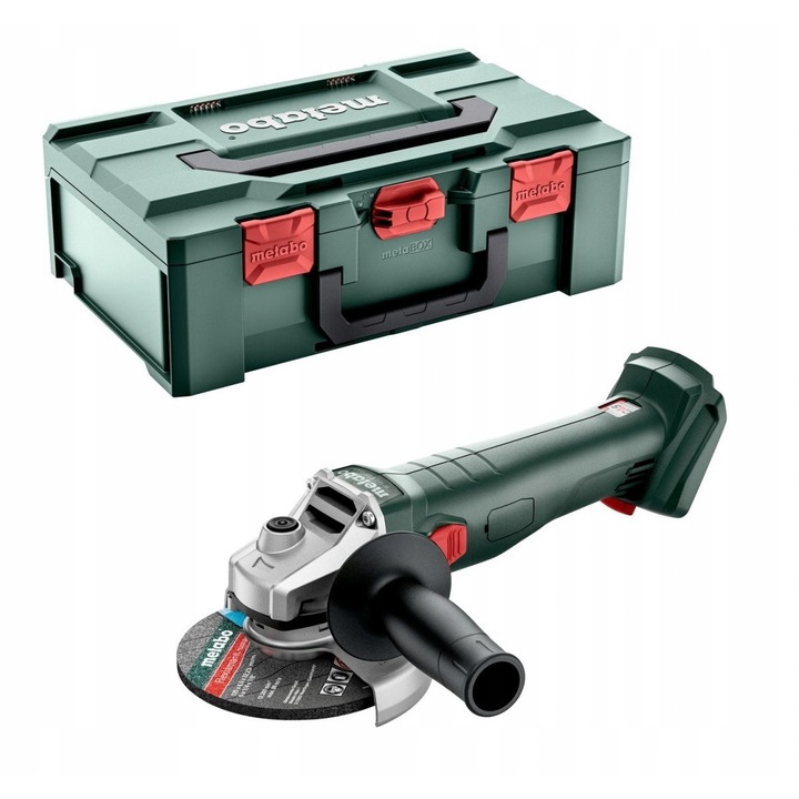 Polizor unghiular Metabo W 18 L 9-125 QUICK, 18V, 125mm, 1.6kg