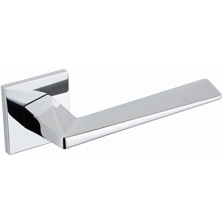 Klama usa interioara set complet Diamond Fit, crom, 8x8mm