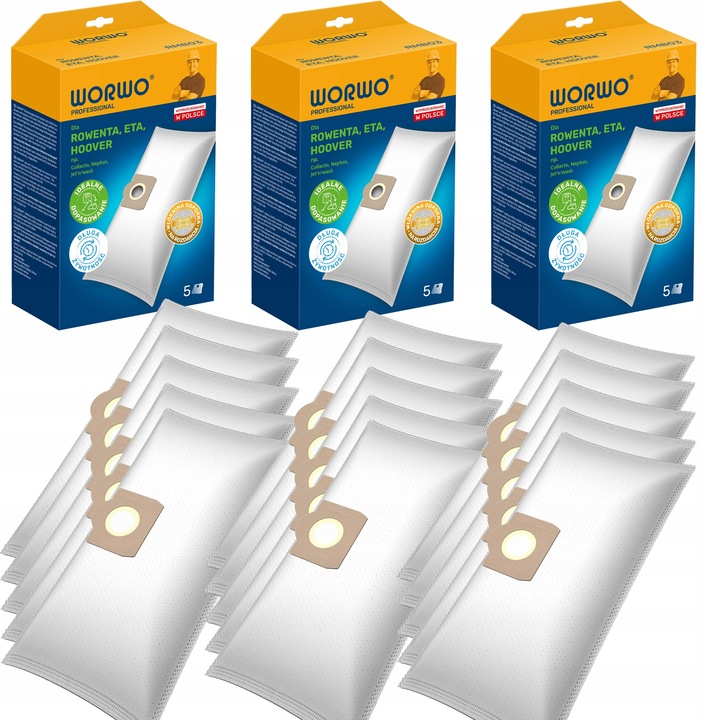 Set 15x accesorii aspirator Worwo pentru KARCHER WD3, ROWENTA Collecto, HOOVER H31, ETA Neptun, PARKSIDE