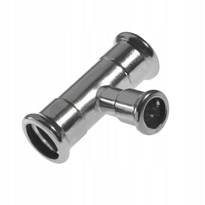 Szűkítő T-idom préselt 54x35x54mm KAN-therm Steel, szénacél, horganyzott