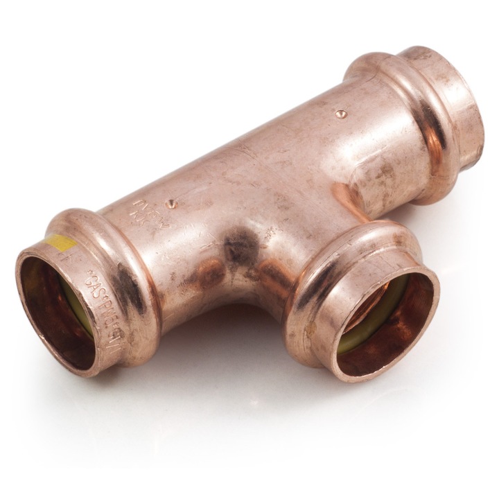 TROJNIK PRESS DN28 28mm, IBP, 98x56mm, bronz, gázszereléshez