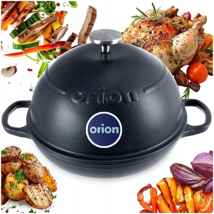 Tava de copt, Orion, forma de paine, 34,5x26x18 cm, 1,6 l