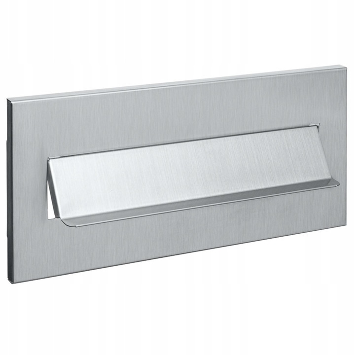 Cutie postala, Handmet, inox, 305x135mm, montaj simplu, pentru scrisori C4
