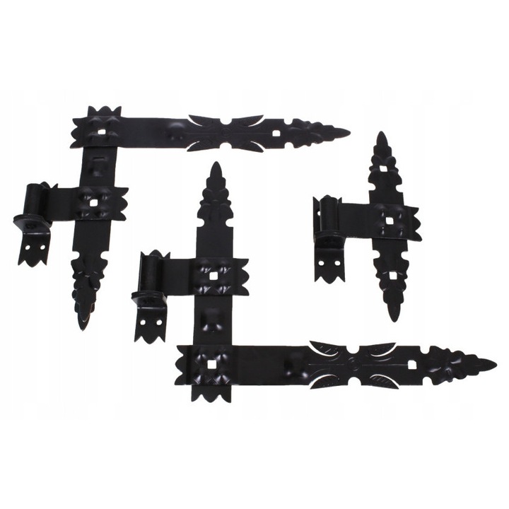 Balamale kuta Najder, 800x300mm, set 6 elemente, negru