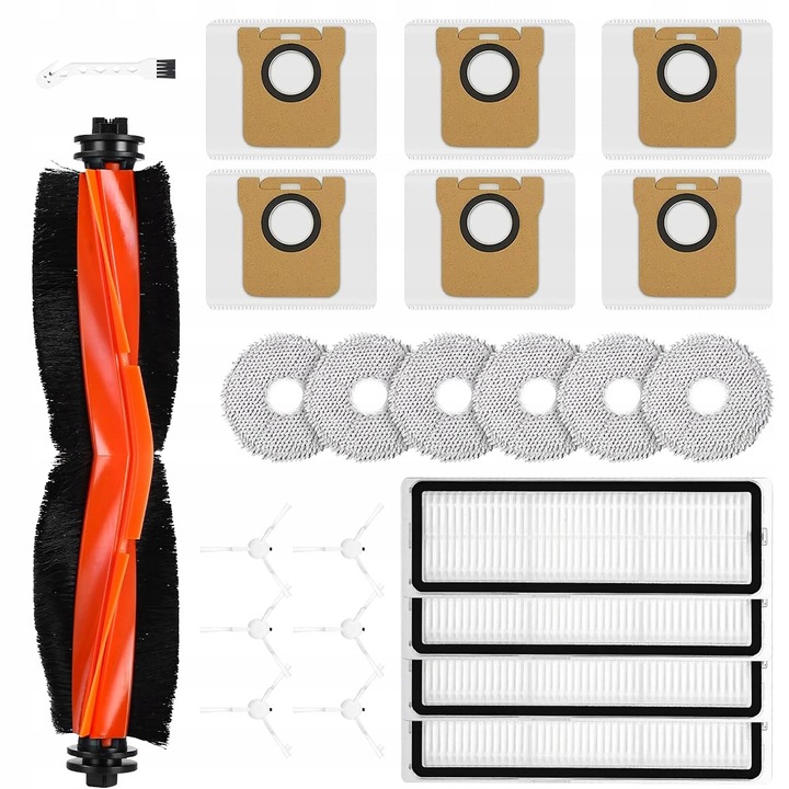 Set accesorii aspirator Xiaomi Robot Vacuum Mop X20+/X10+, 24 piese