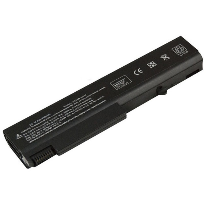 Батерия за лаптоп HP Compaq nx6300 nx6100 nx6310, 4400mAh, 10.8V, черна, 204x59x21mm
