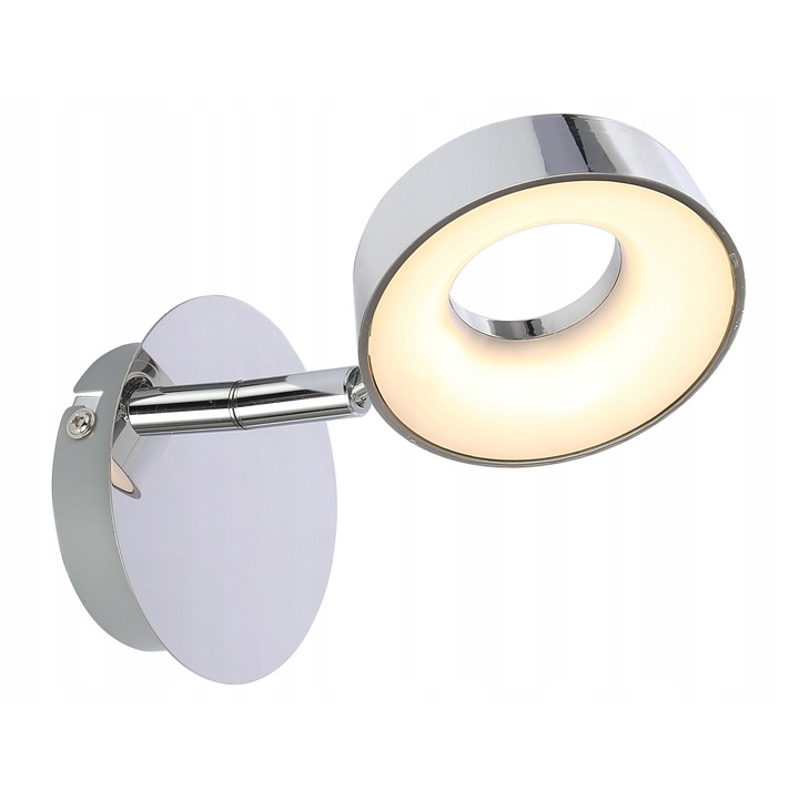 Лампа прожектор спот LED 4W ISLA, Candellux, хром, 13x10x15.5см, топла светлина