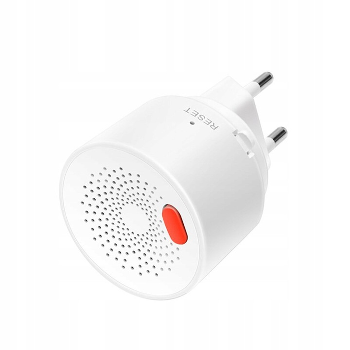 Детектор за газ ZigBee Tuya, електрохимичен сензор, звукова аларма 70dB, 89x72mm
