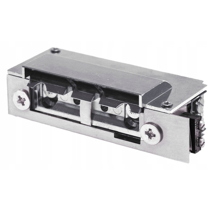 Electrozavor BIRA XS12UWM-C, 12V AC/DC, monitorozással, 19mm széles, 28,5mm mély, ezüst