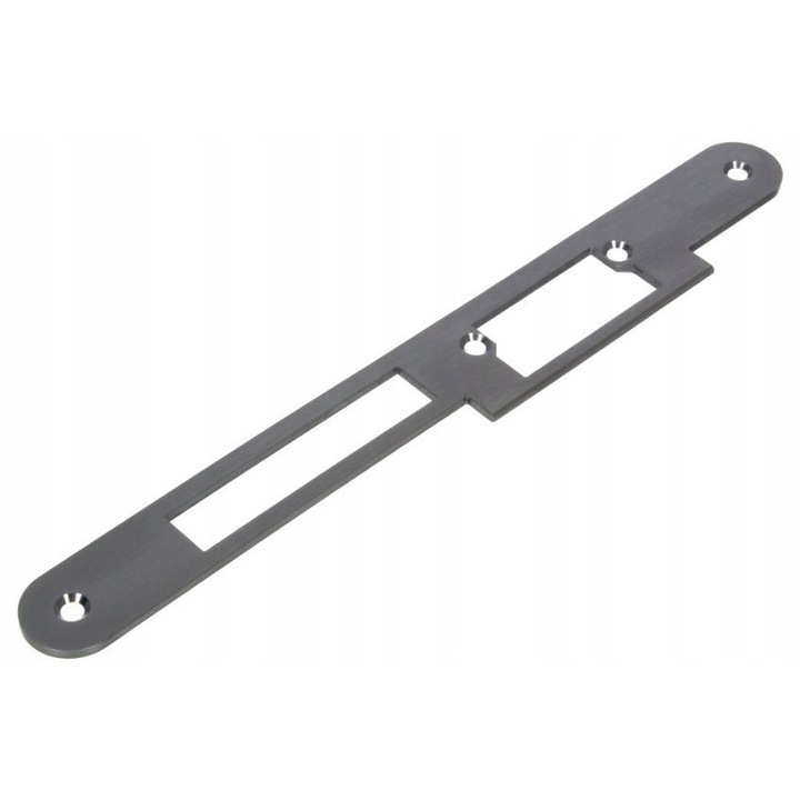 Sík lemez elektromágneshez, BIRA, 250x24x3 mm, szürke