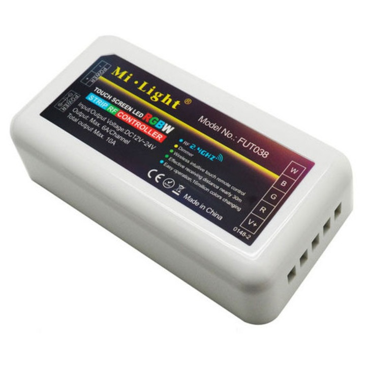 LED-ONE FUT038 vevő RGBW szalagokhoz, 288W, 4 csatorna, 85x45x23mm