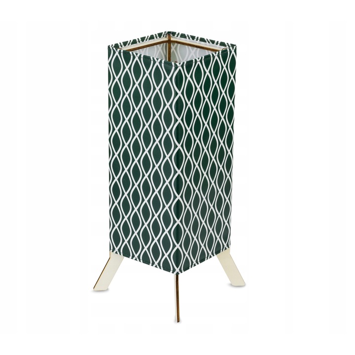 Lampa de birou LED-ONE, abajur textil, 1 sursa de lumina, 35x15cm, multicolor