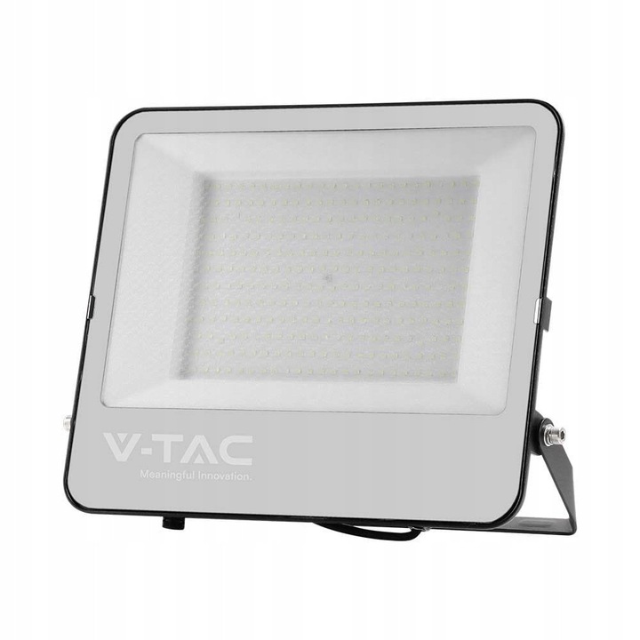 Proiector LED 200W, 37000lm, 4000K, IP65, negru, 402,5x44x349,5mm