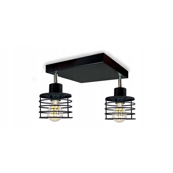Lustra LED-ONE, модел SPREZYNA, 2 източника на светлина, хромирана, 30x3см